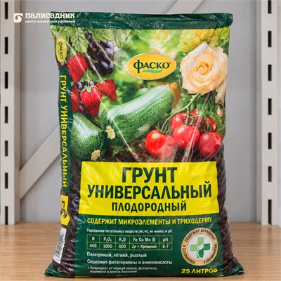 Грунт Фаско Универсальный 25л 1/60 (Ф+) SKU-4607189274510
