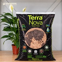 Грунт Терра Нова с биогумусом и перлитом 10л 1/5/210 (Норд Палп) SKU-4601104982894