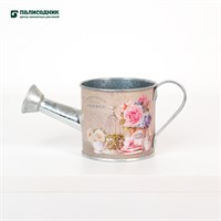 Декоративное кашпо-лейка "Крылатый цветок" 17.5X7.5XH7CM (матовый финиш), металл SKU-4630270014931